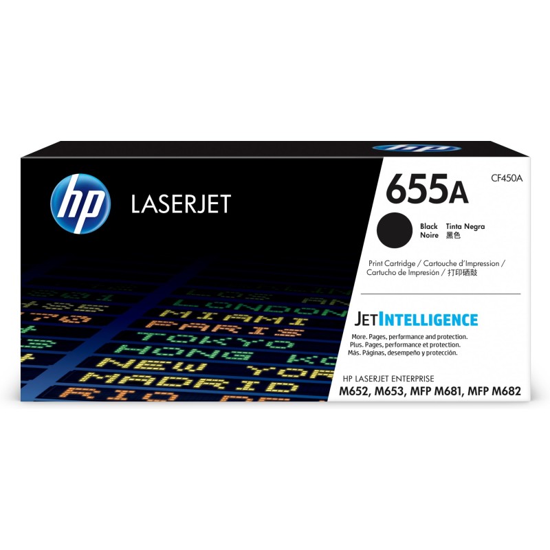 655A - Schwarz - Original - LaserJet - Tonerpatrone (CF450A)